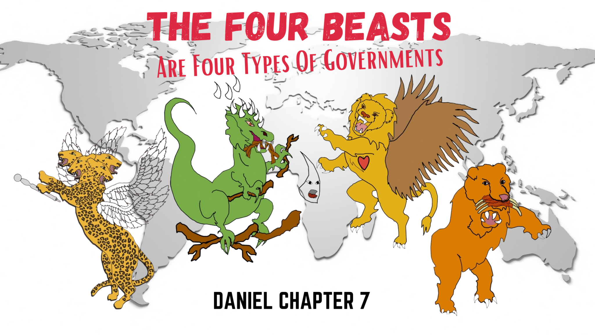 Daniel Vision The Four Beasts