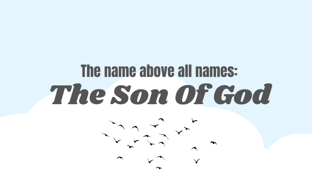 what is the name above all names?