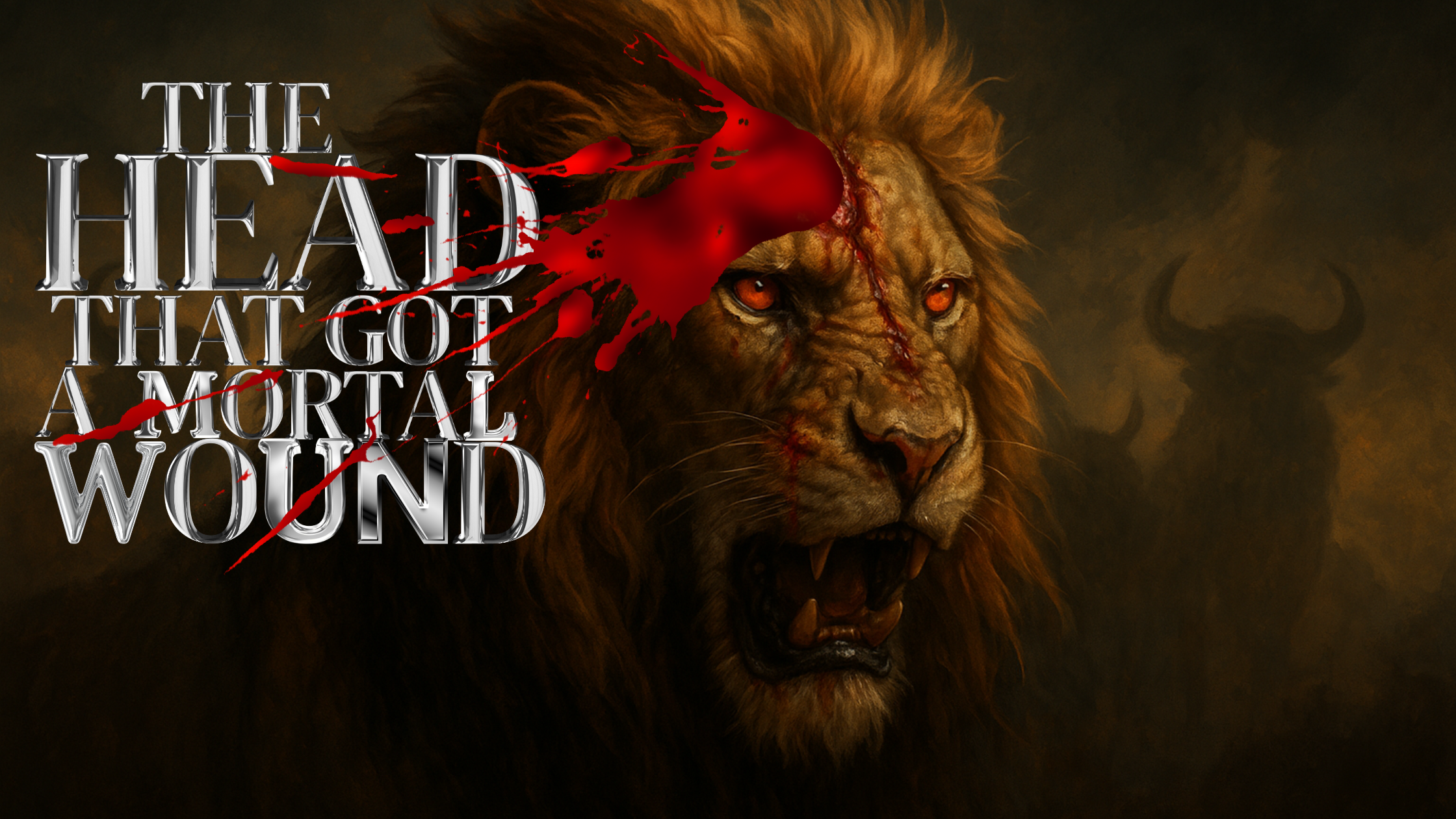 the head of the beast that got a head wound