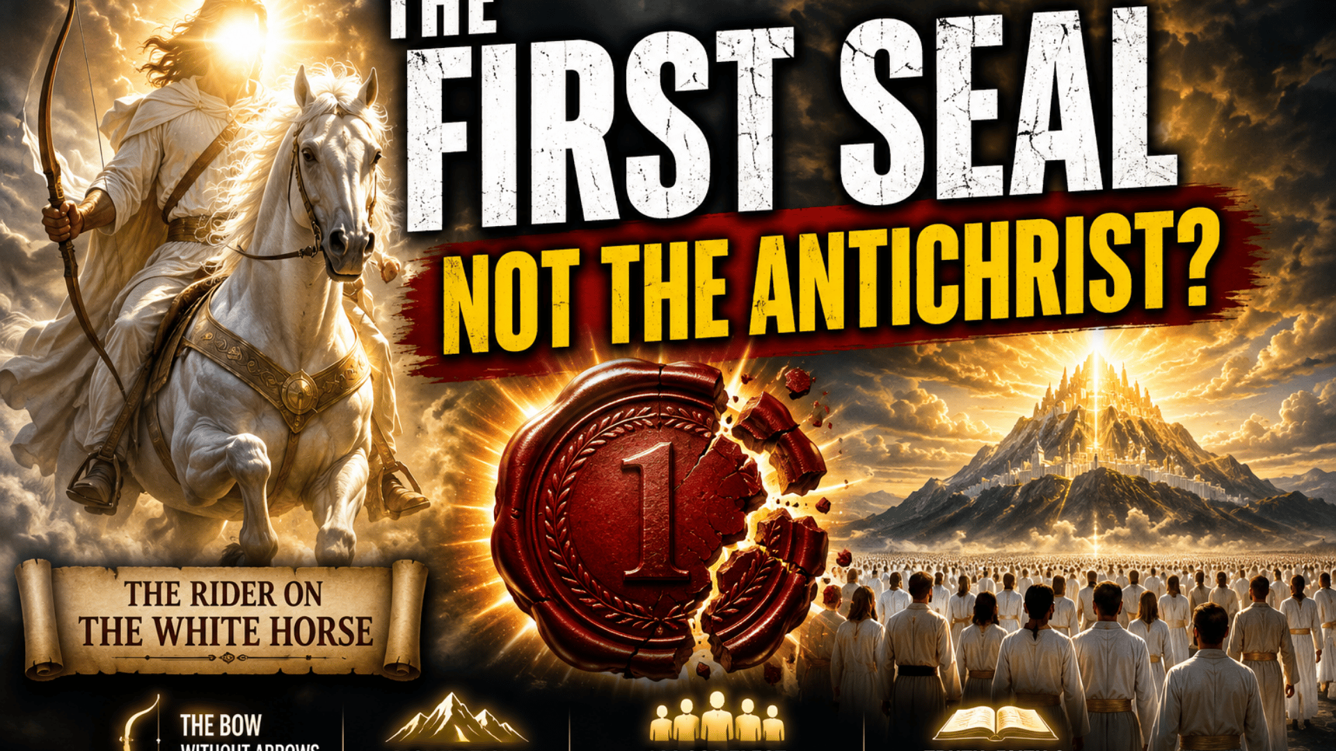 The opening of the first seal