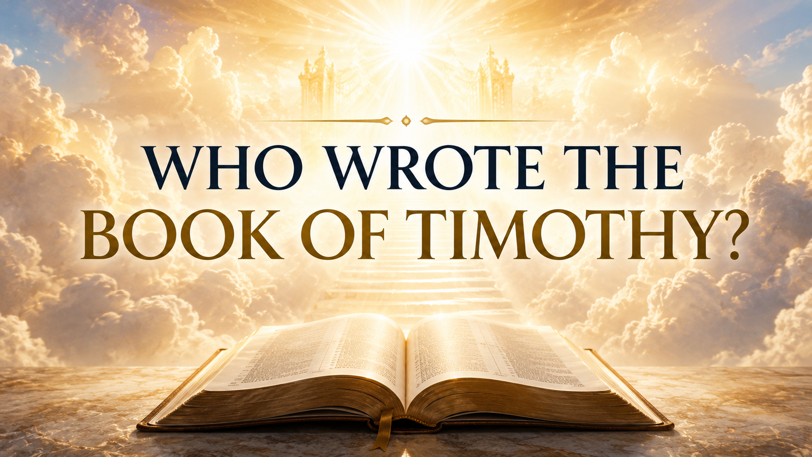 Who is Timothy?